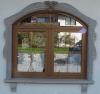 Fenstergewandung als L-Verblendung/Fensterbank/Granitbet.grau-2A